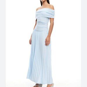 NWT LIONESS Field Of Dreams Dress in Light Blue size large